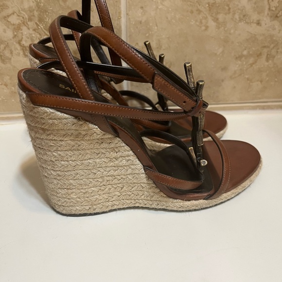 Saint Laurent cassandra wedge shoes - Picture 4 of 4